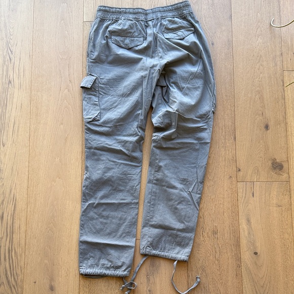 John Elliott Charcoal Cargo Pants - Picture 3 of 3